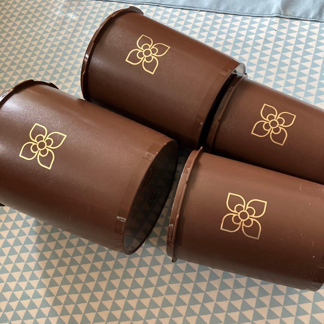 Tupperware タッパーウェア 4点 保存容器　マキシデコレーター 美品