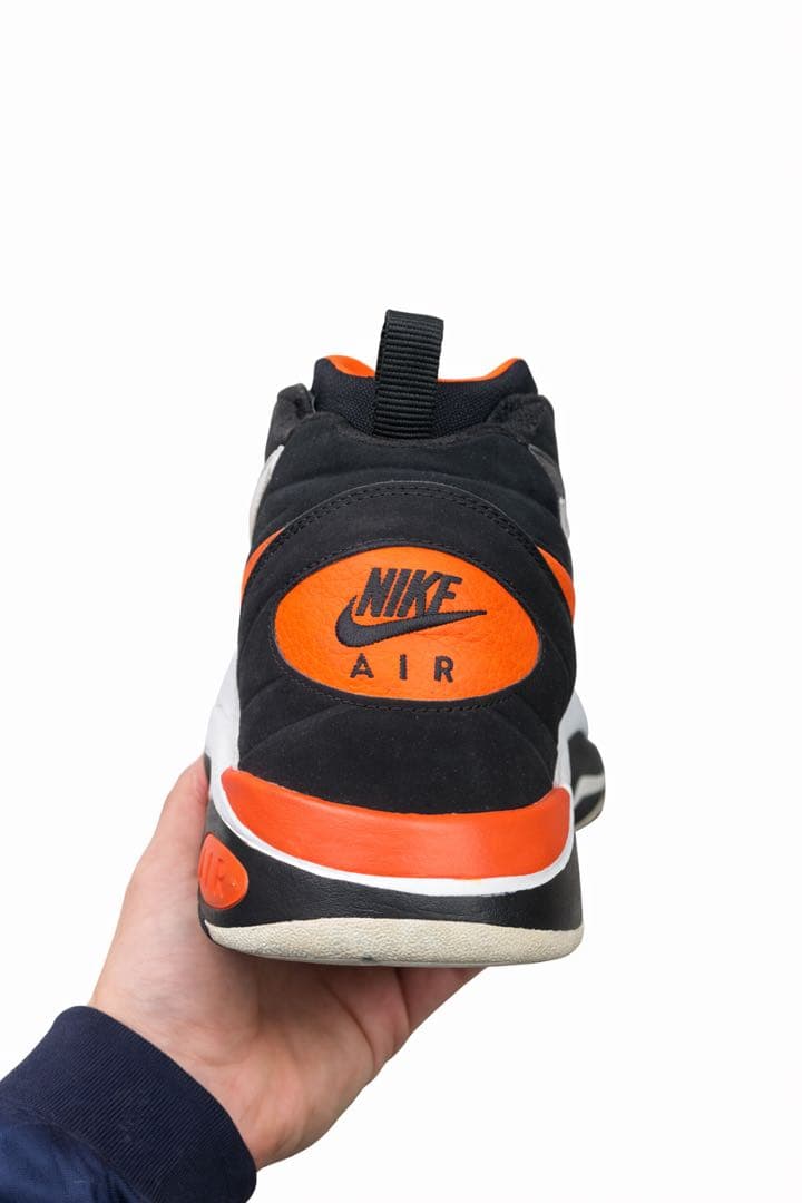 Nike Air ブラック/オレンジ ハイカットシューズ27.5cm