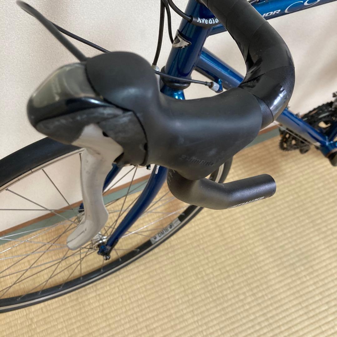 ANCHOR C9 シクロクロス クロモリ ブリヂストン 傷あり 実用車　青緑