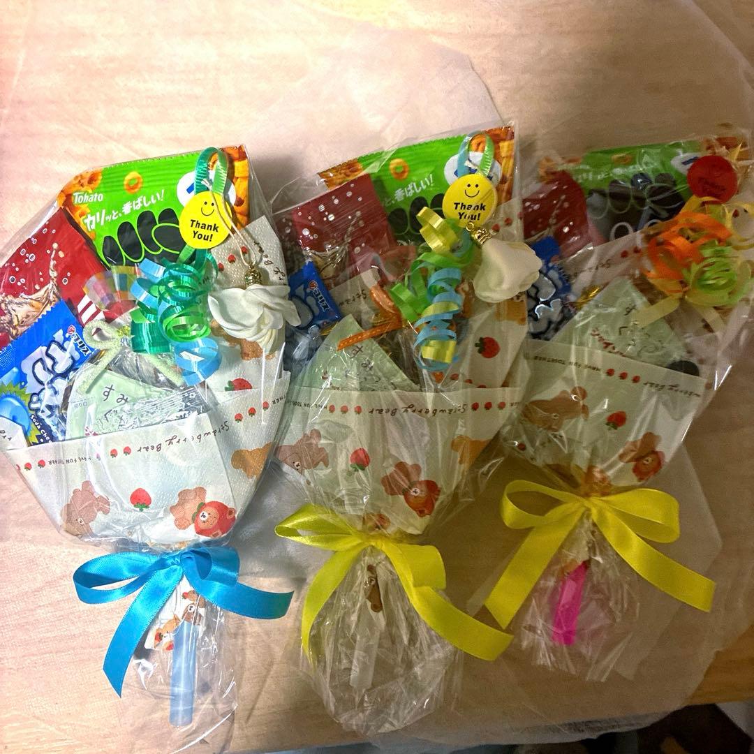 専用出品★鉛筆プチギフト28個★お菓子ブーケ20個　お祝　卒園　ばら撒　転校