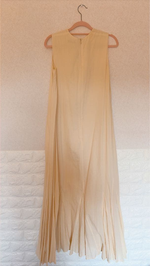 【MARIHA】夏の月影のドレス　イエロー　マリハ　ワンピース　インド綿