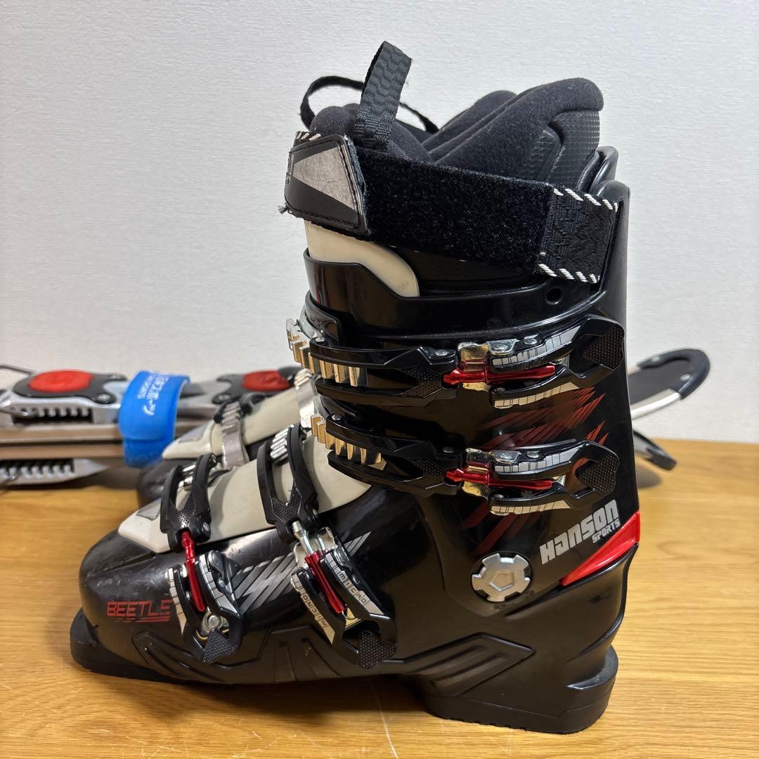サロモン Hanson 26-26.5cmメンズショートスキーセット