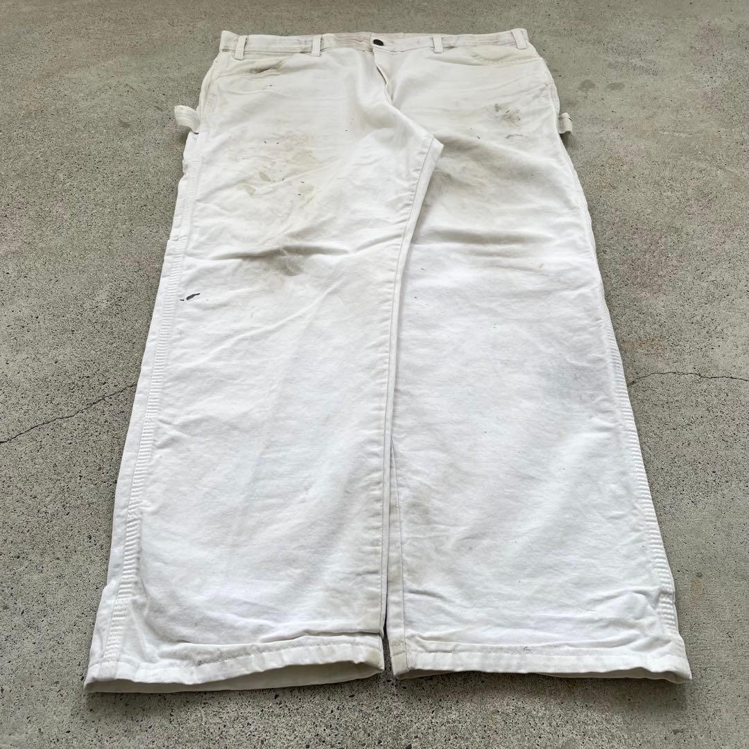 Dickes×SHRWIN WILLIAMS ホワイト ワイド ペインターパンツ
