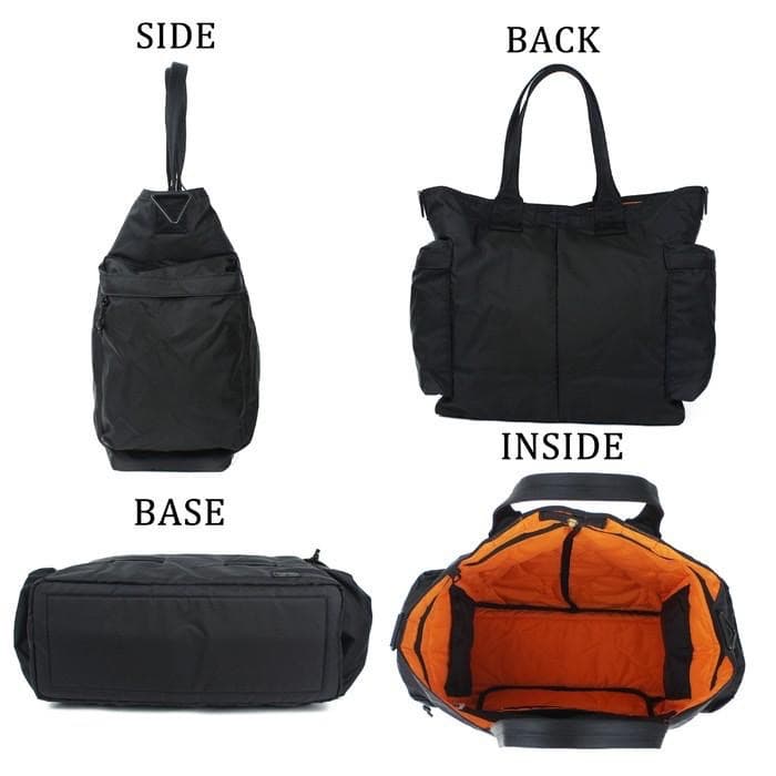 PORTER / FORCE　2WAY TOTE BAG（トートバッグ）ブラック