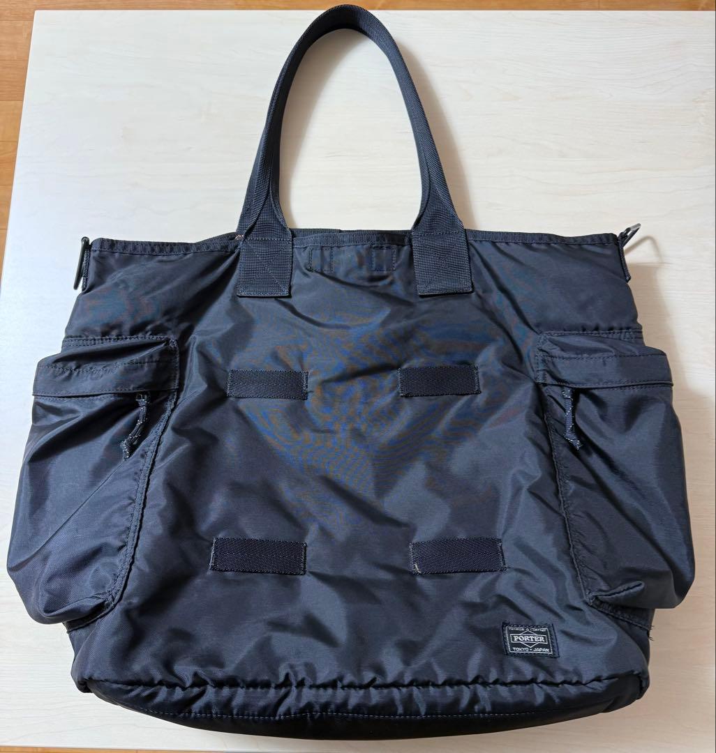 PORTER / FORCE　2WAY TOTE BAG（トートバッグ）ブラック