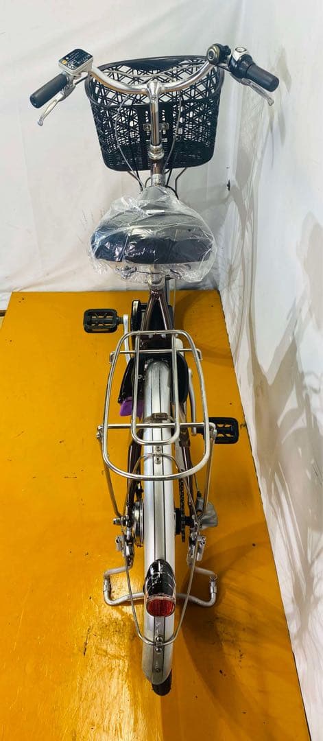 電動アシスト自転車 シティタイプ ブラウン