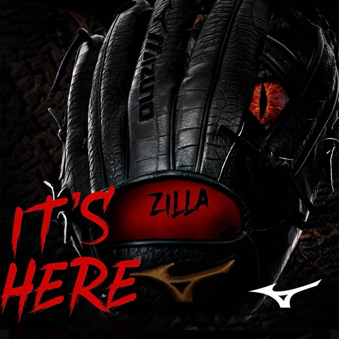 ミズノ直営限定／ミズノプロ ZILLA【外野手用／サイズ12.5inch】