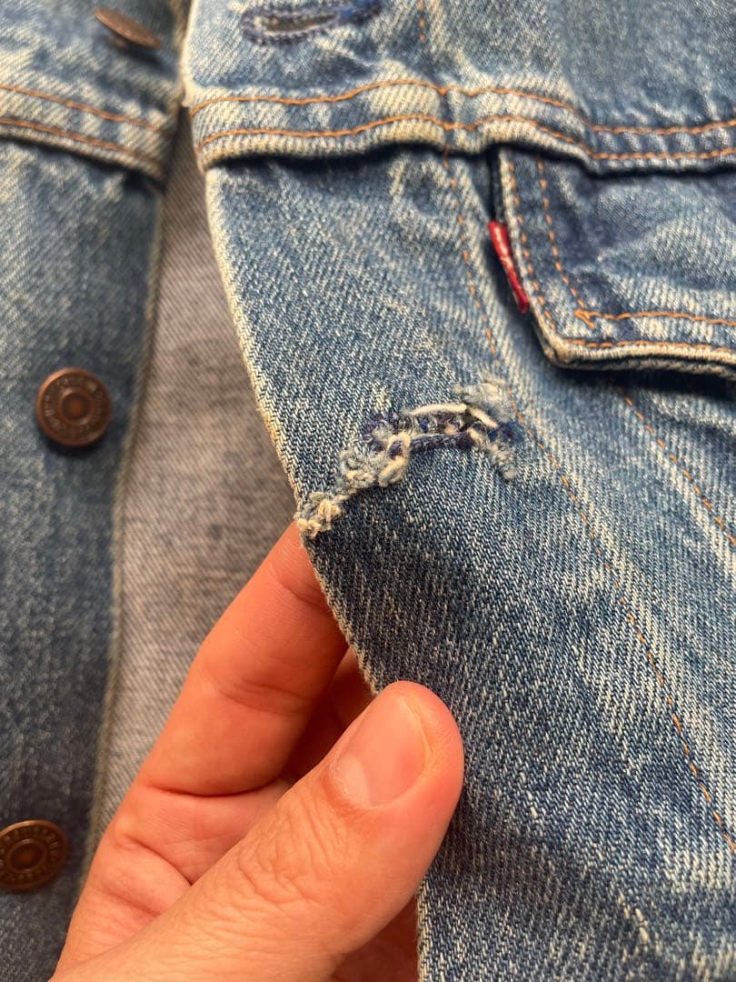90's USA製705050217 Levi's デニムジャケット　お値引き