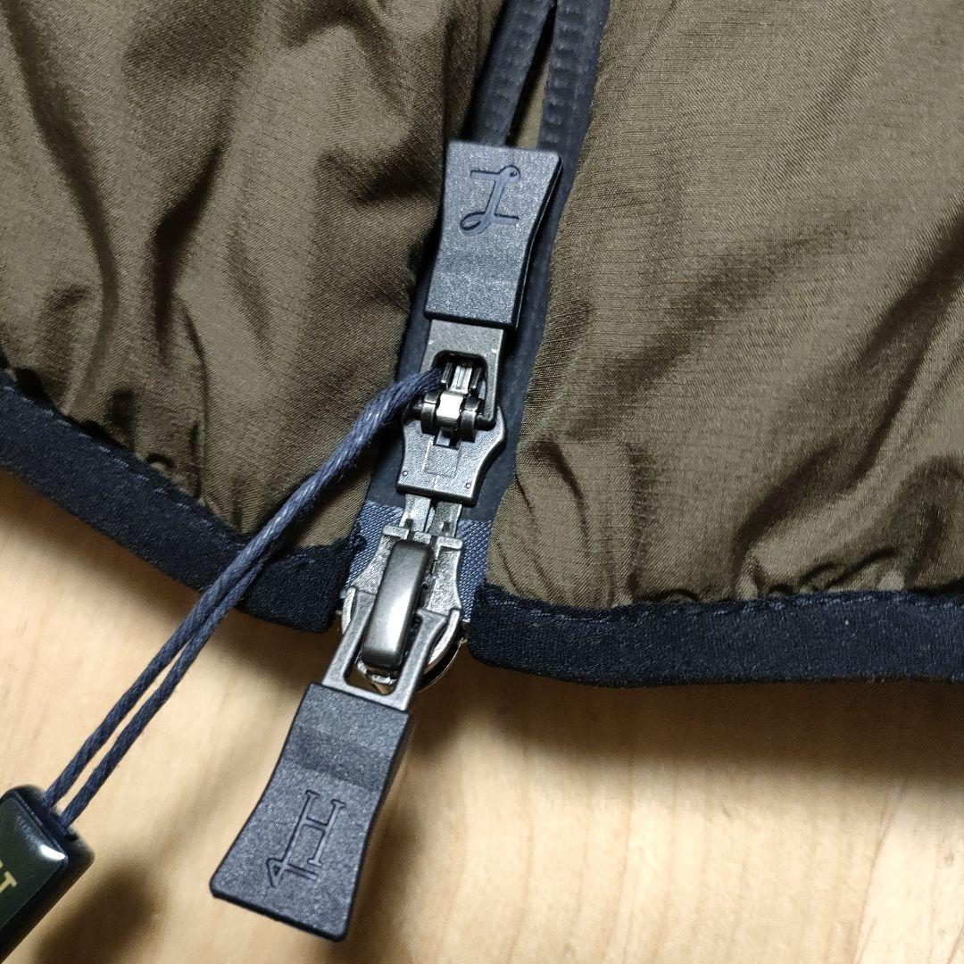 未使用✨HERNO ヘルノ Laminar ダウンベスト ブラウン　48