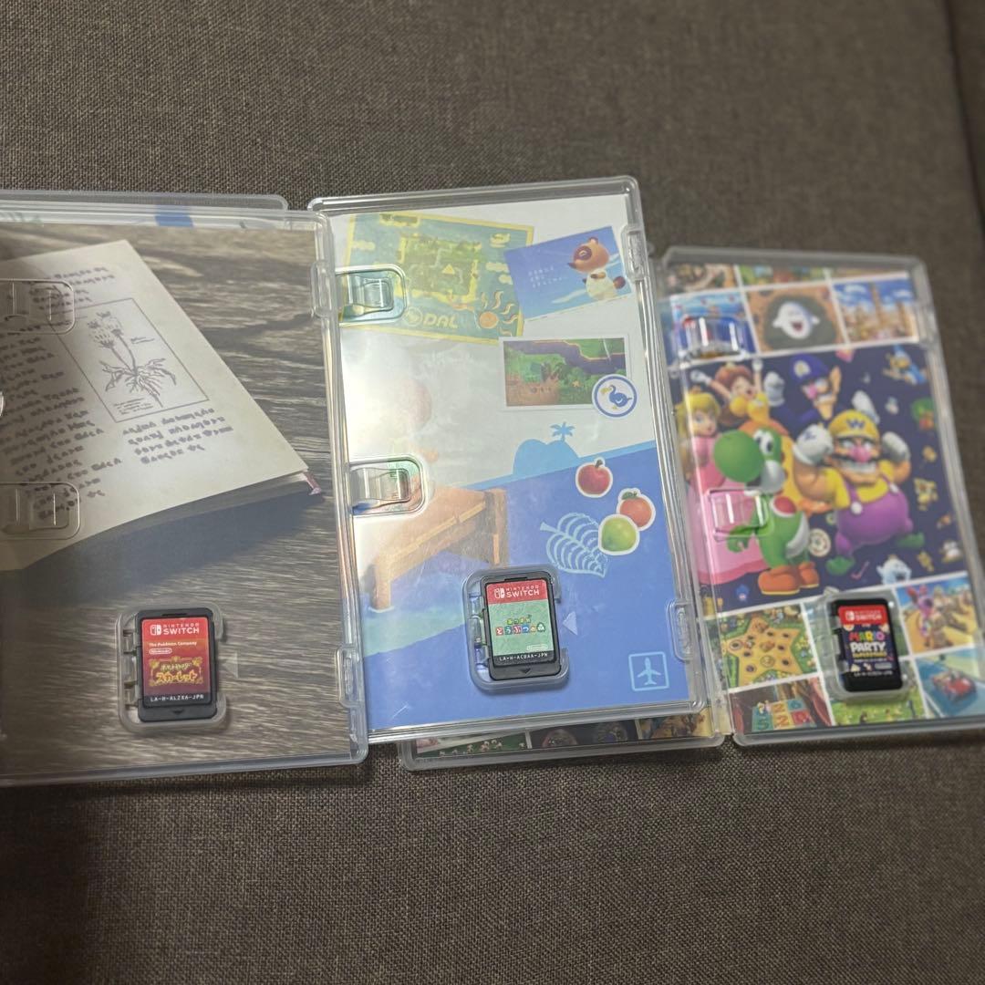 ポケットモンスター スカーレット あつまれどうぶつの森 マリオパーティー