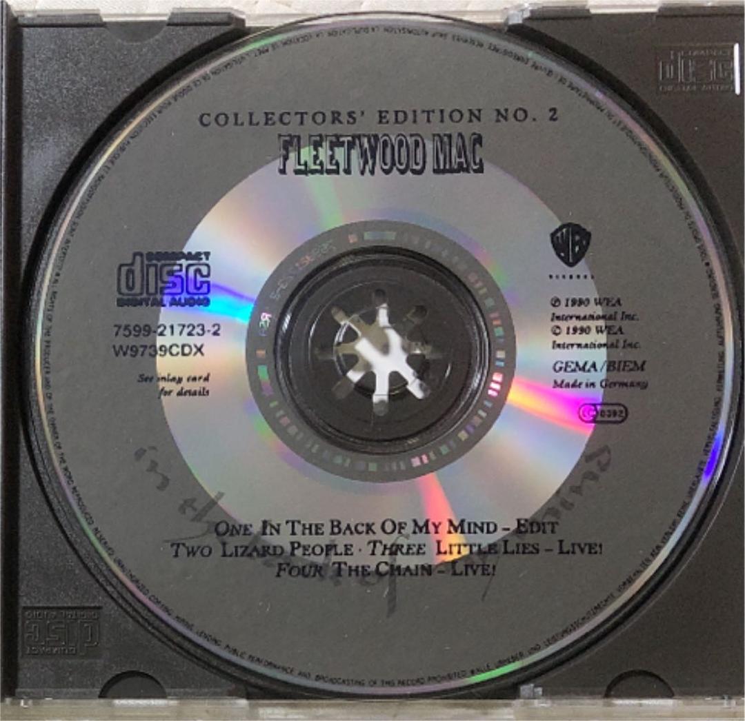 Fleetwood Mac/ Save Me & In The Back Of〜