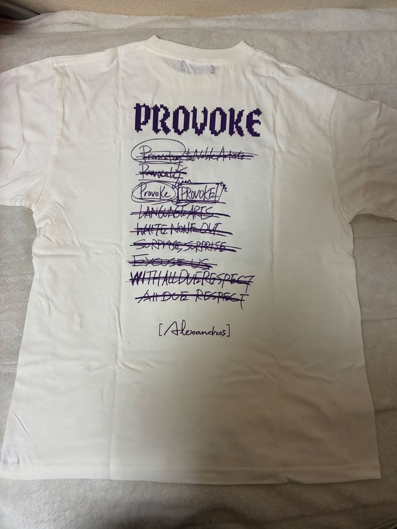 ［Alexandros］アルバム「PROVOKE」完全生産限定盤　Tシャツ付き