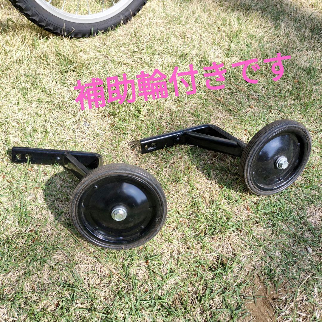 Jeep 子供用自転車 18インチ オリーブグリーン補助輪付き