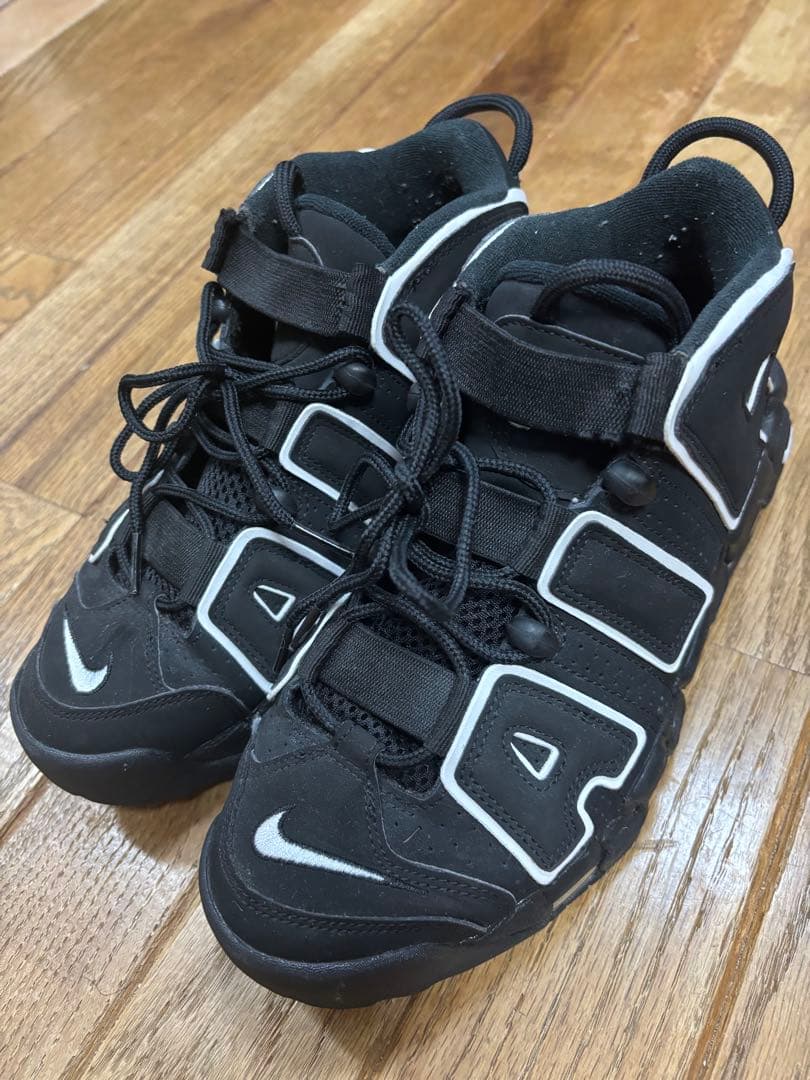 【最終値下げ】NIKE モアテン レディース US6 24cm ブラック 箱無し