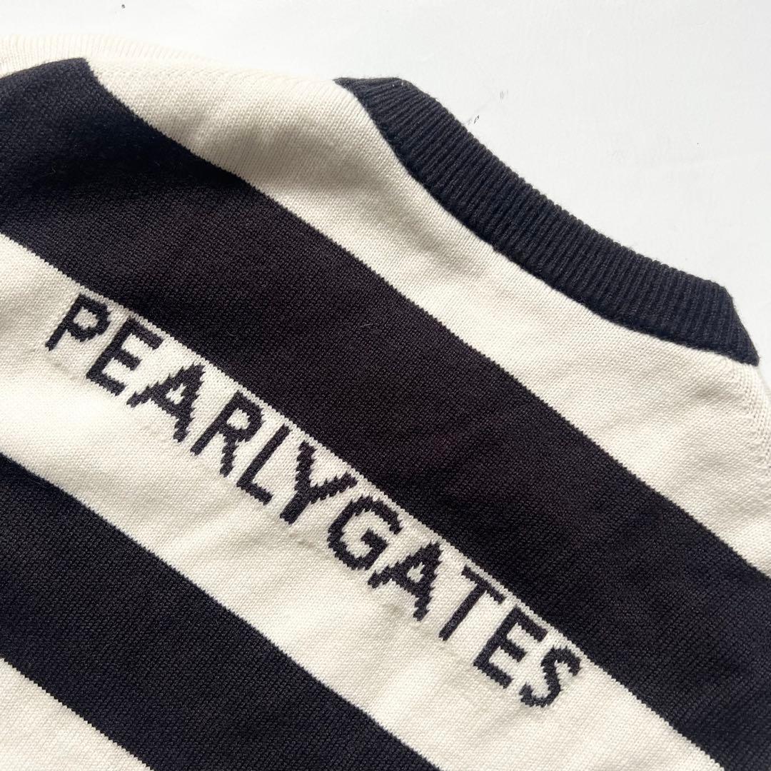 PEARLY GATES パーリーゲイツ　星に願いを　裏地付き　ニット　メンズ