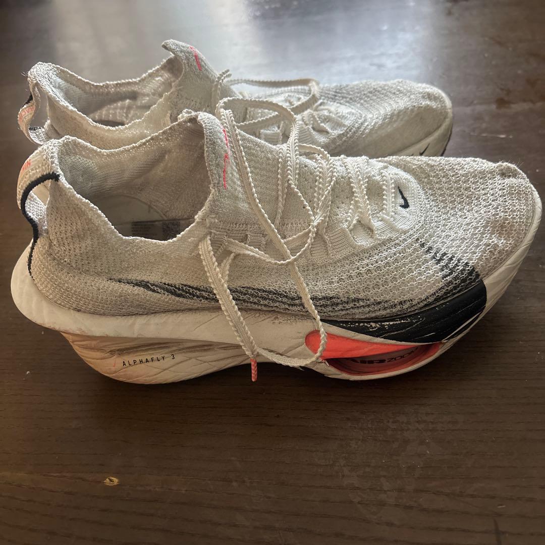 Nike AlphaFly ホワイト/ブラック/ピンクsize23センチ