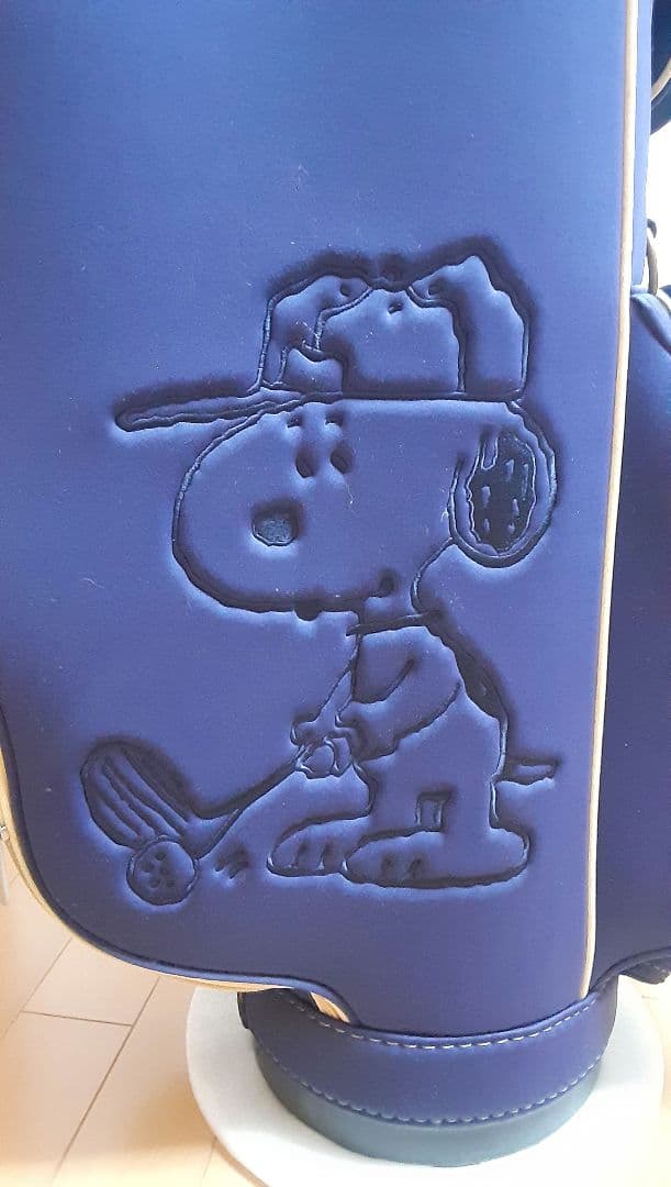 【希少】SNOOPY GOLF スヌーピー キャディバッグ ゴルフバッグ