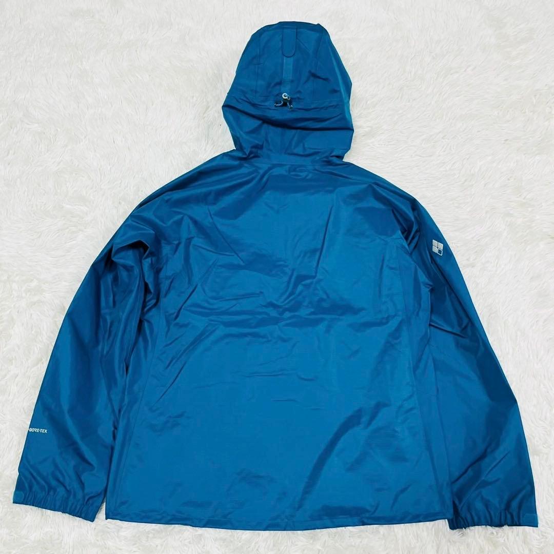 モンベル　レイントレッカージャケット Women's　M タグ付きターコイズ現行