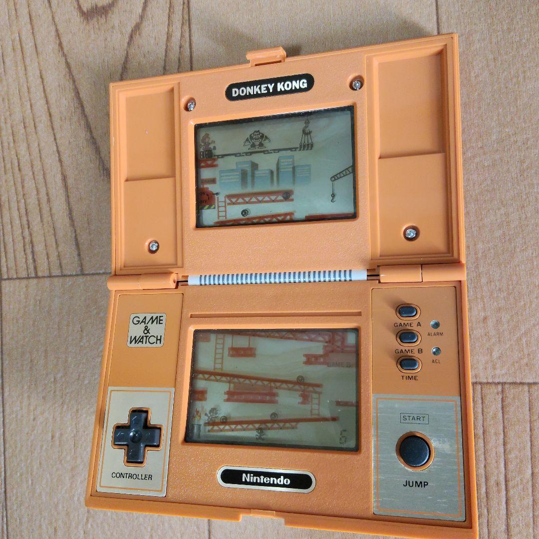 動作確認済/ゲームウォッチ ドンキーコング/新品電池付属