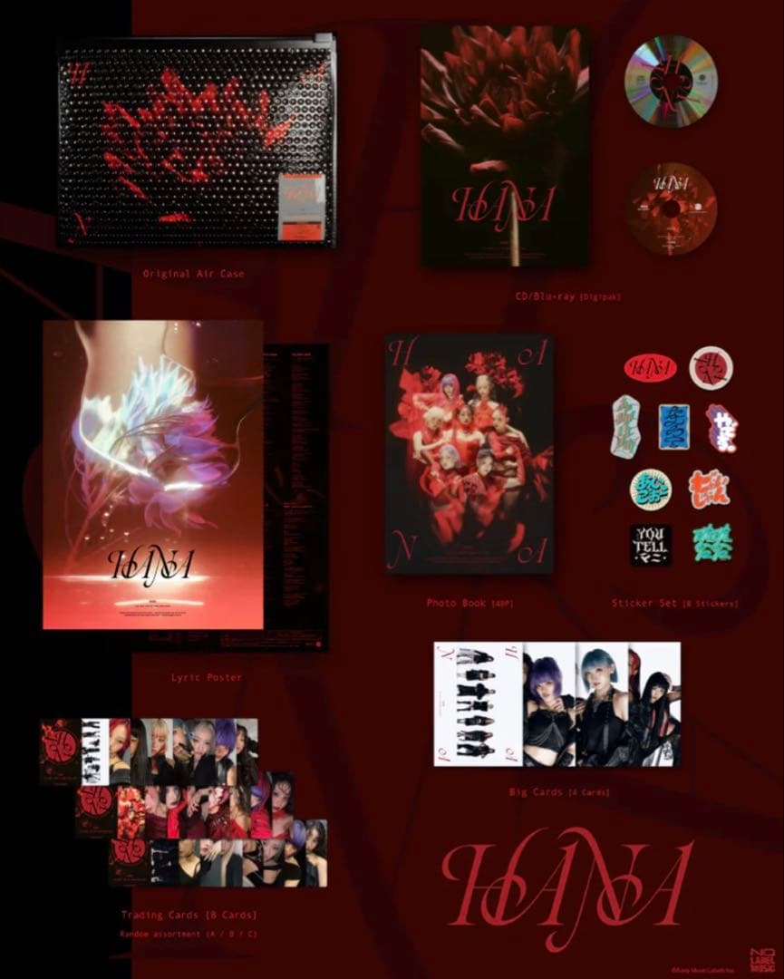 新品未開封HANA1stアルバムAlbum完全生産限定盤購入特典ポストカード付き