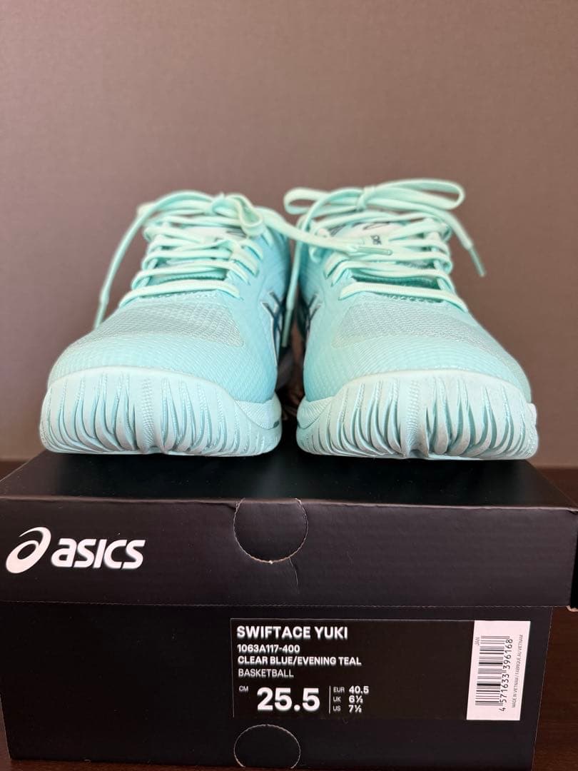 Asics Swiftace Yuki ClearBlue 25.5出品月末まで