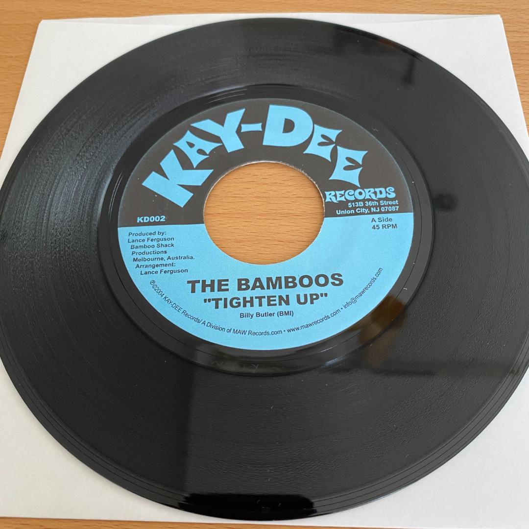 7\" The Bamboos Tighten Up 2004 オリジナル