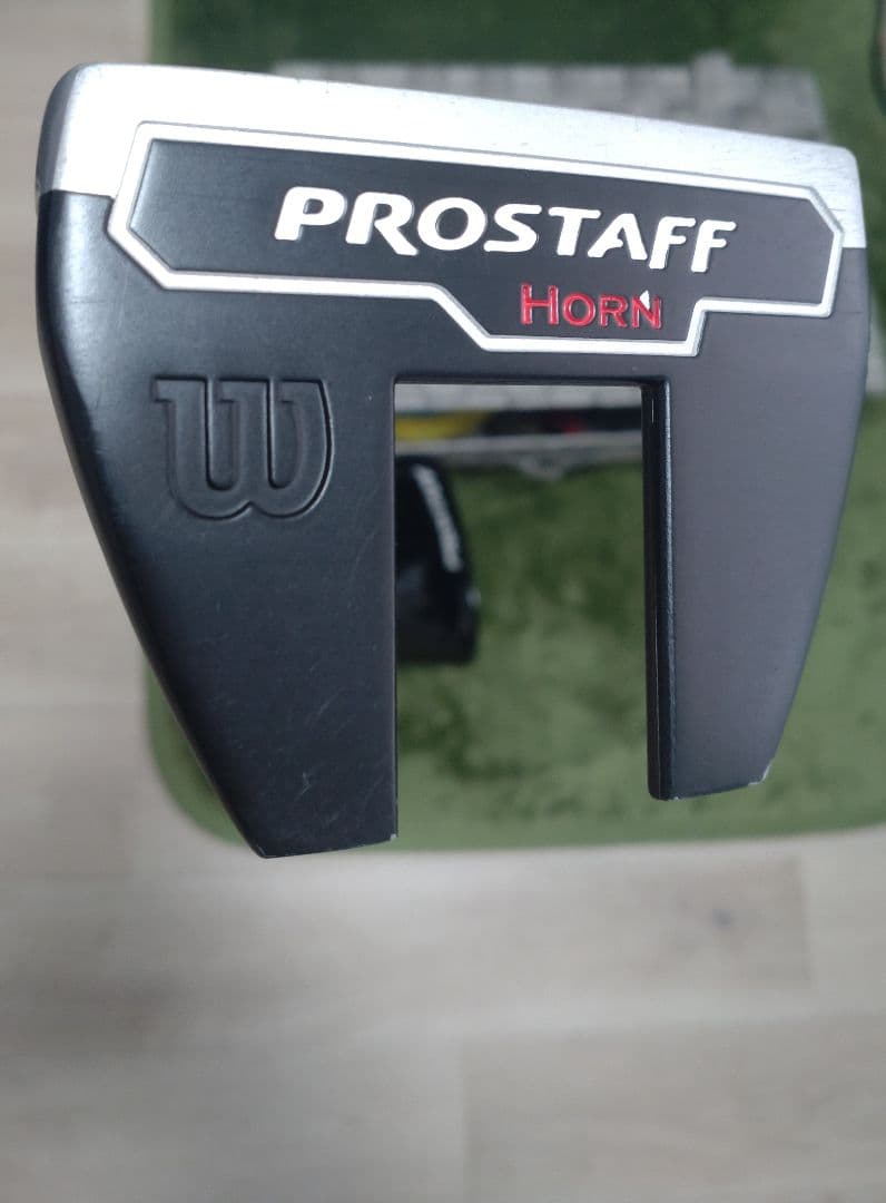 ウィルソン PROSTAFF HORNE パター32インチ*ロストボール8個付き