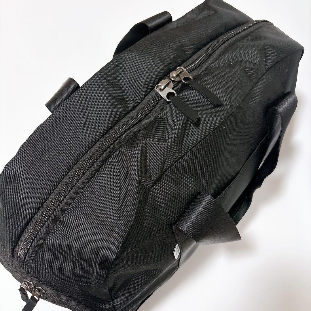 《美品》ビームスゴルフ ボストンバッグ ゴルフ シューズケース付き ブラック