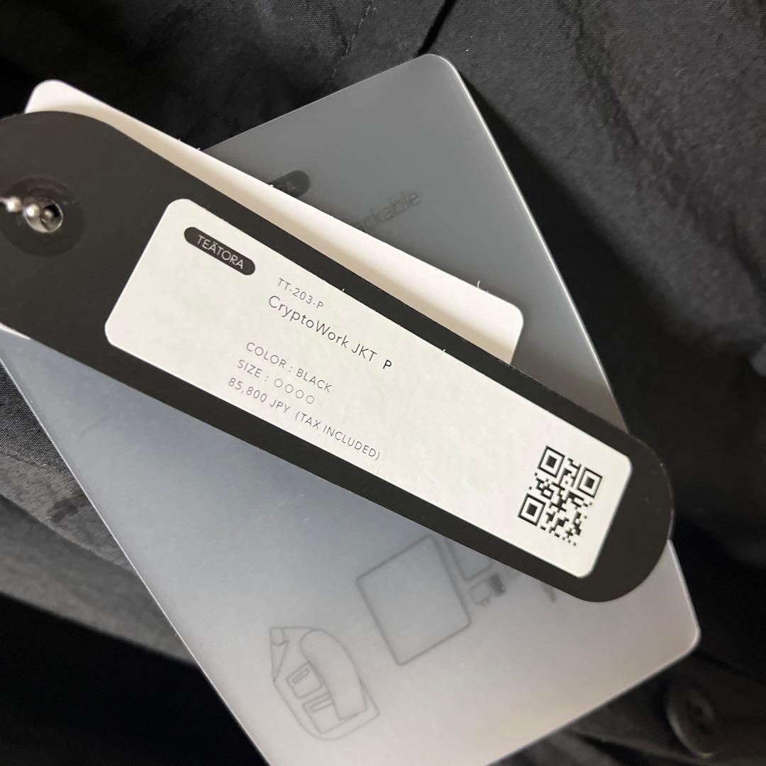 CRYPTOWORK JKT P ブラック