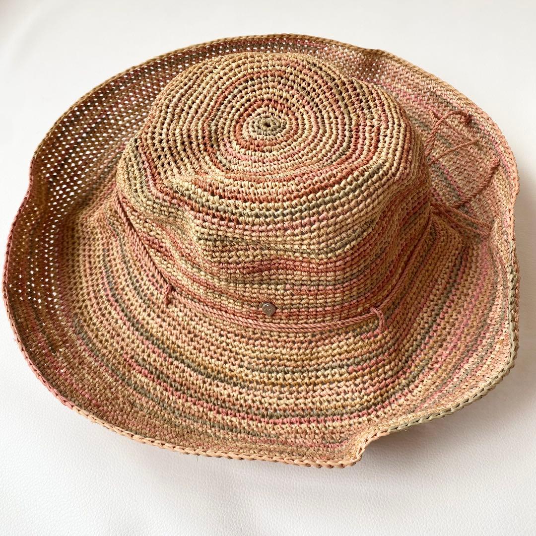【美品】HELEN KAMINSKI　ヘレンカミンスキー　麦わら帽子　ラフィア