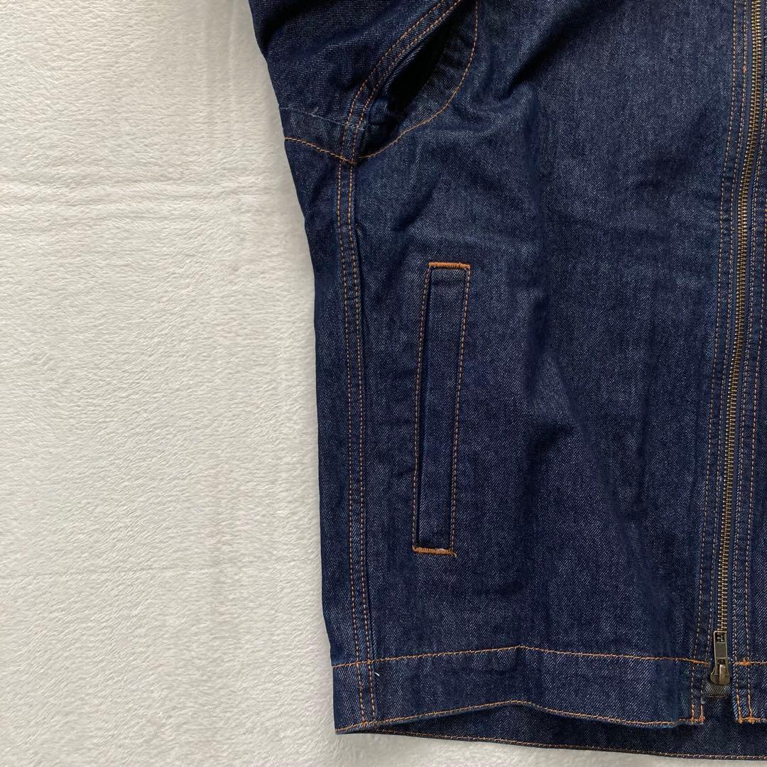 【ほぼ美品】無印良品 和紙混デニムジャケット