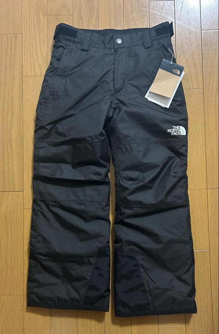 新品未使用 THE NORTH FACE スノーパンツ ブラック　130センチ