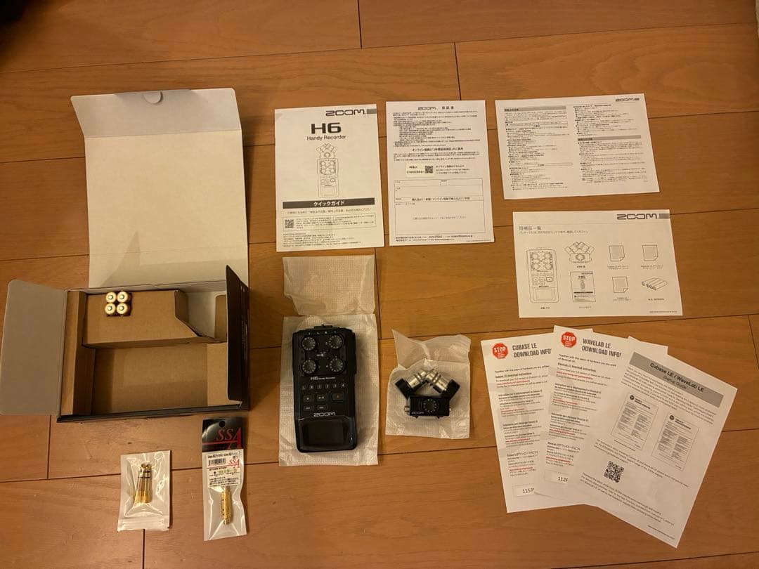 ZOOM H6 BLACK ハンディレコーダー
