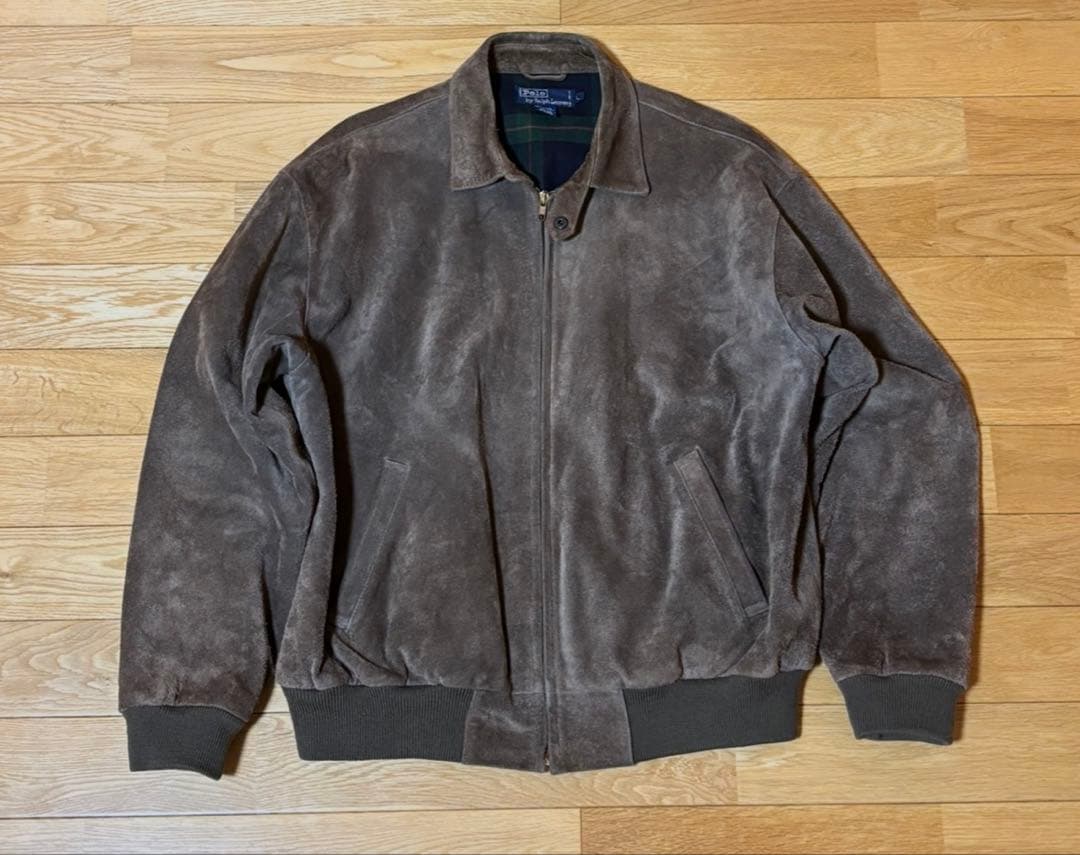 Ralph Lauren 80s スウェードジャケット　 早いもの勝ち‼️