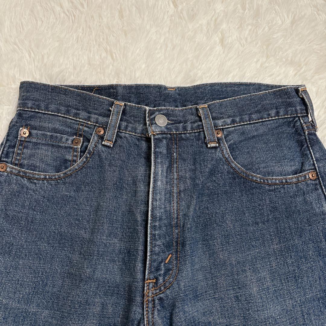 90s LEVI'S 502xx 赤耳 w30 濃紺 TALON 140year