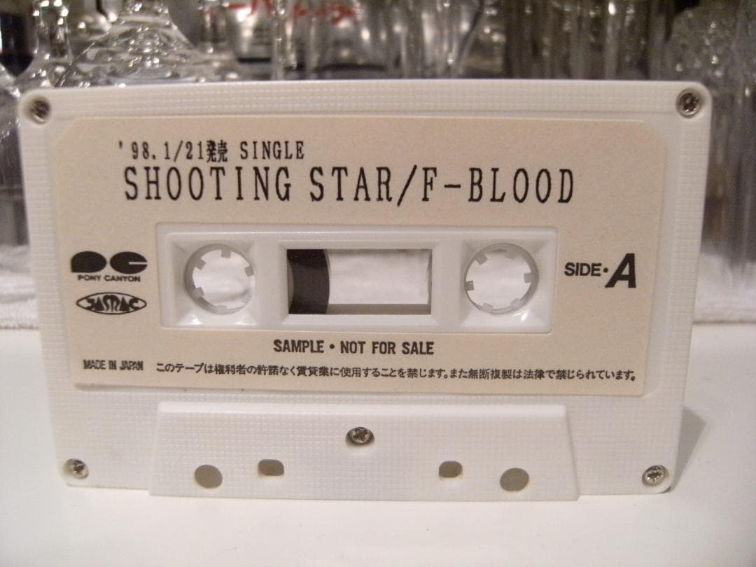 非売品★1998年 F-BLOOD 藤井フミヤ カセットテープ チェッカーズ