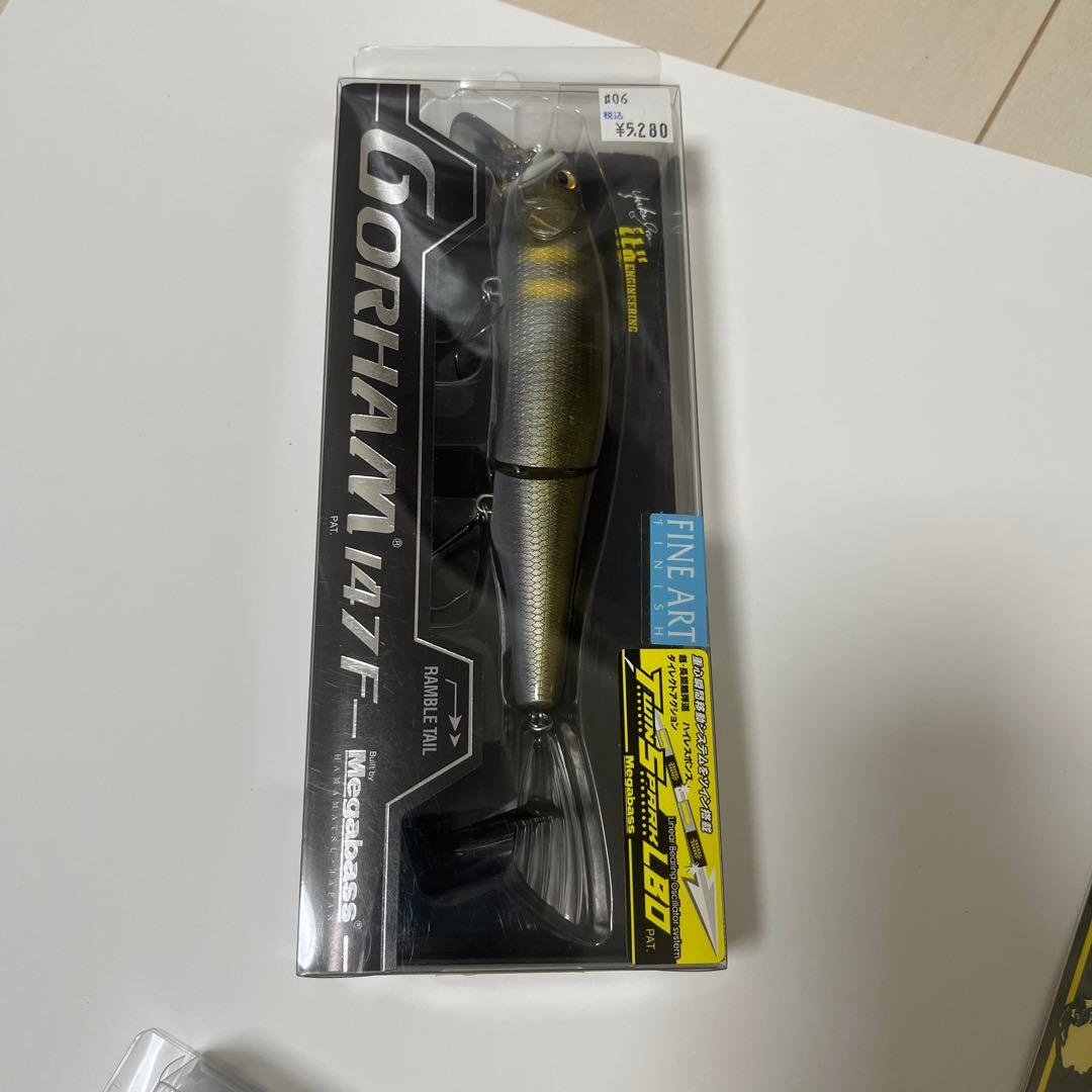 Megabass Gorham 147F & Magdraft AYUセット