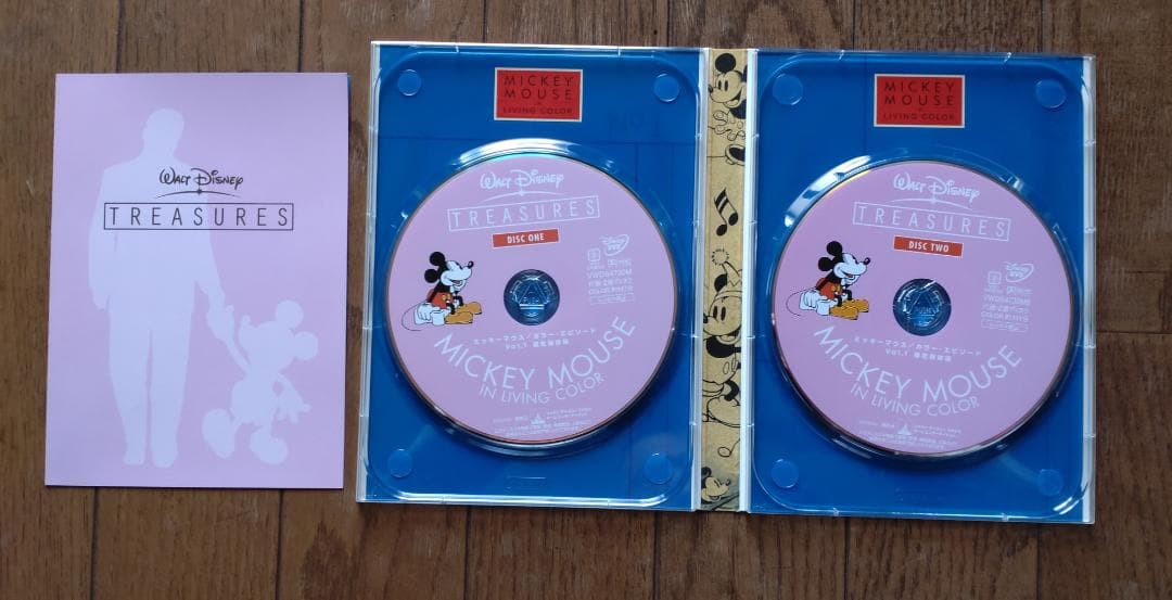 DVDソフト『ミッキーマウス／B&Wエピソード・カラーエピソード』など５セット