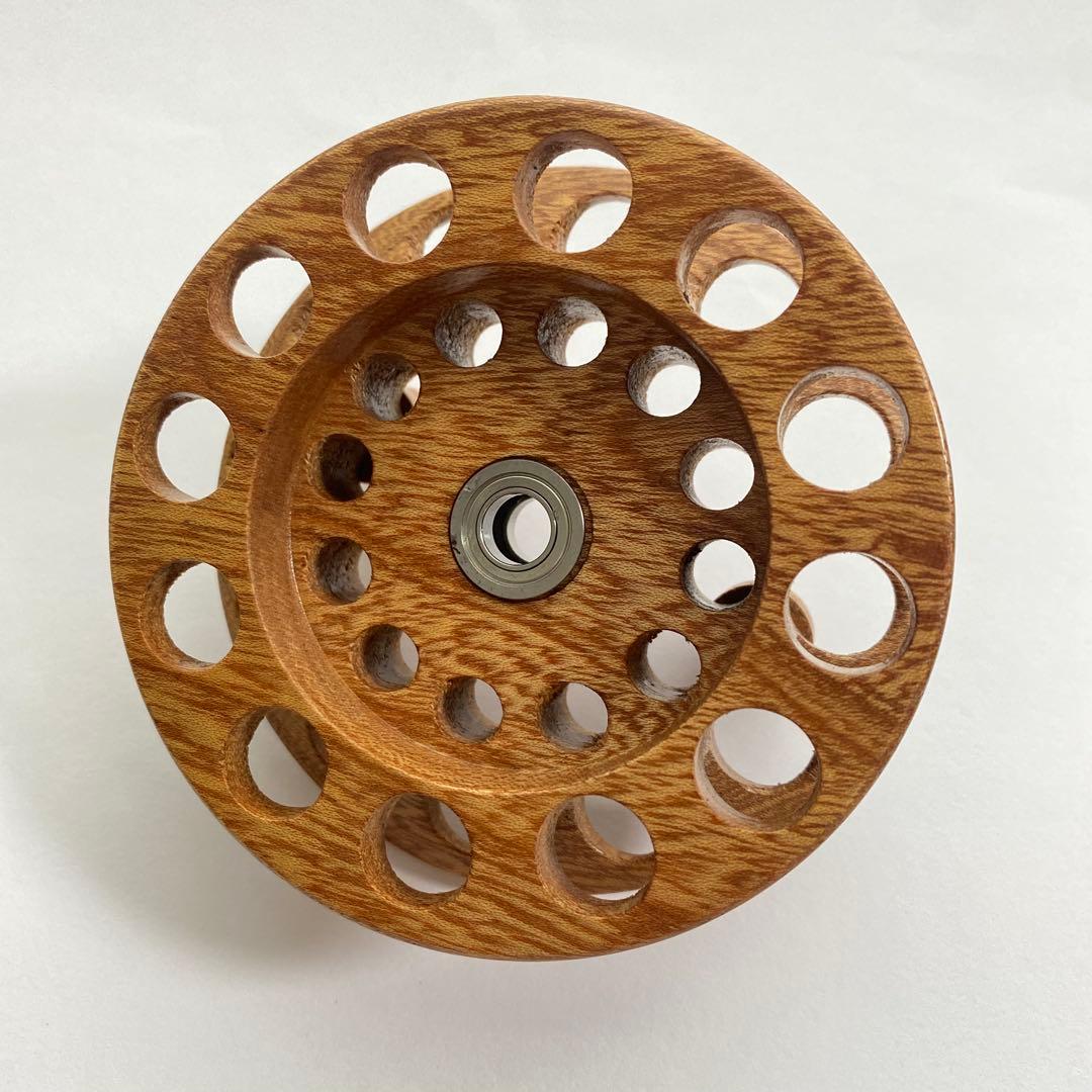 【送料込】銚栄製作所　ヘチリール　タモ　レア　木製リール