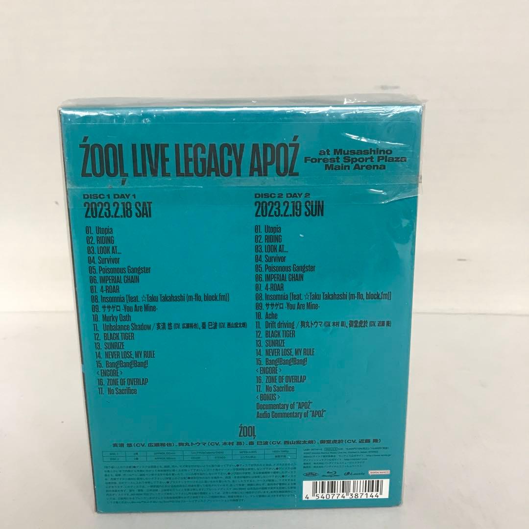 アイドリッシュセブン ZOOL LIVE LEGACY APOZ Blu-ray