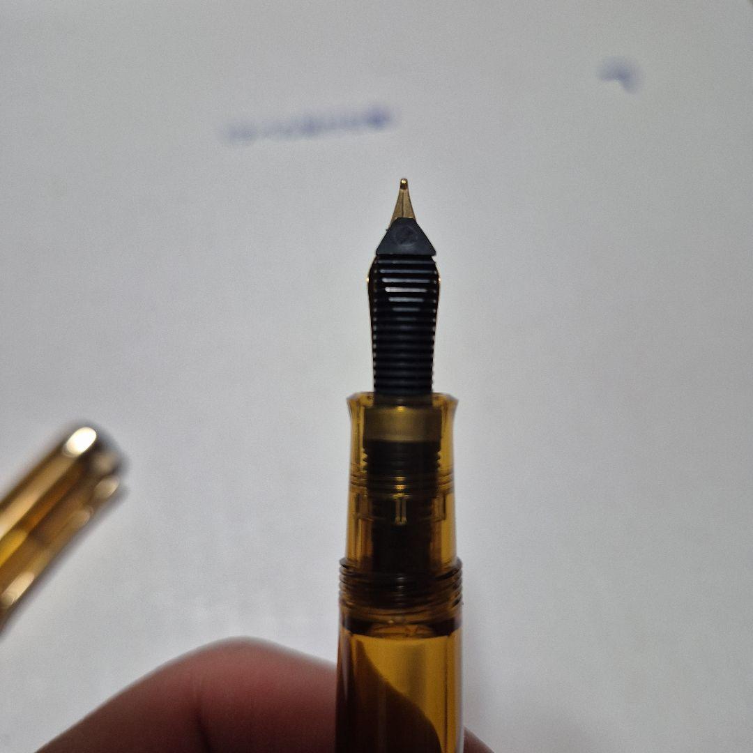 Pelikan 万年筆 M200 コニャック M 新品未使用