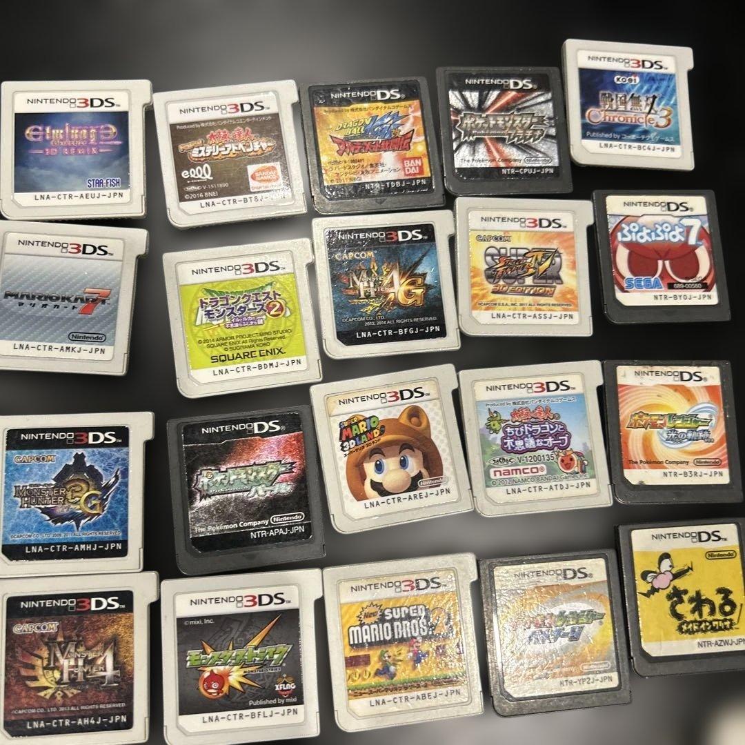 3DS ソフト　カセット　25本セット　バラ売り場対応します！！　ドラクエ