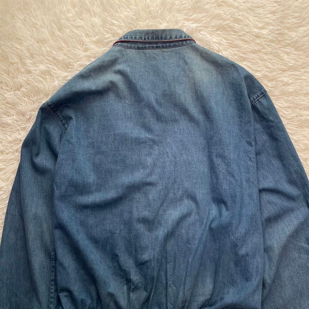 【希少】ポロバイラルフローレン デニム スイングトップ ブルゾン XXL USA