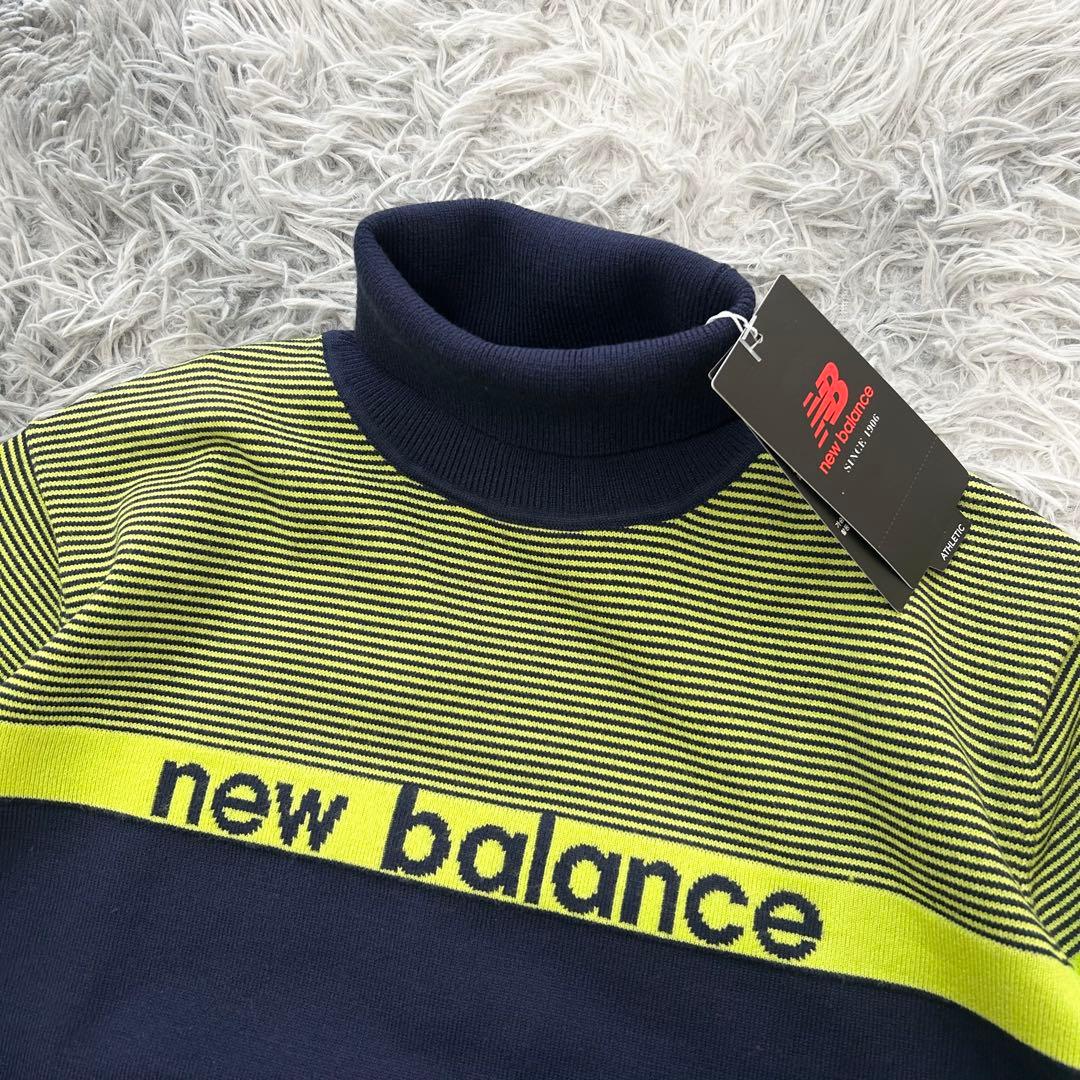 おまとめ　新品　ニューバランスゴルフ　ニット　セーター　タートルネック　ネイビー