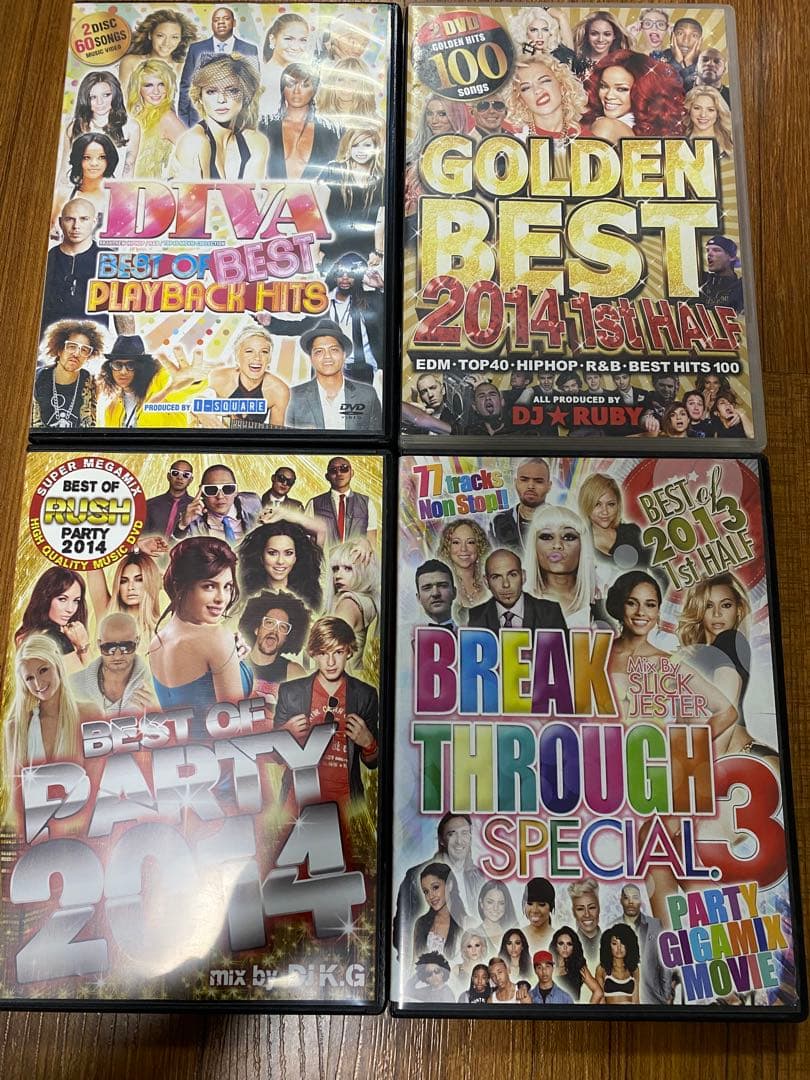 DIVA BEST PLAYBACK HITS 他 4枚セット