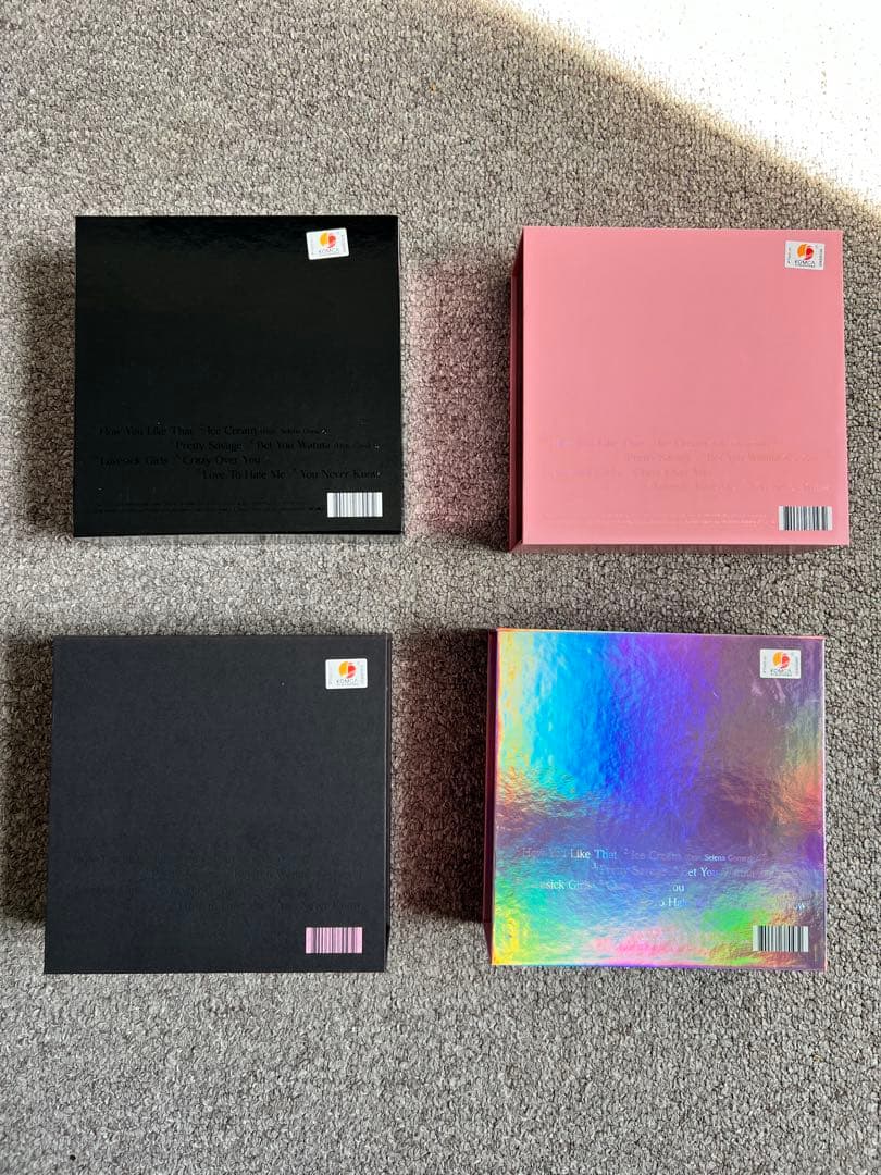 BLACKPINKTHEALBUM4セットまとめ売り