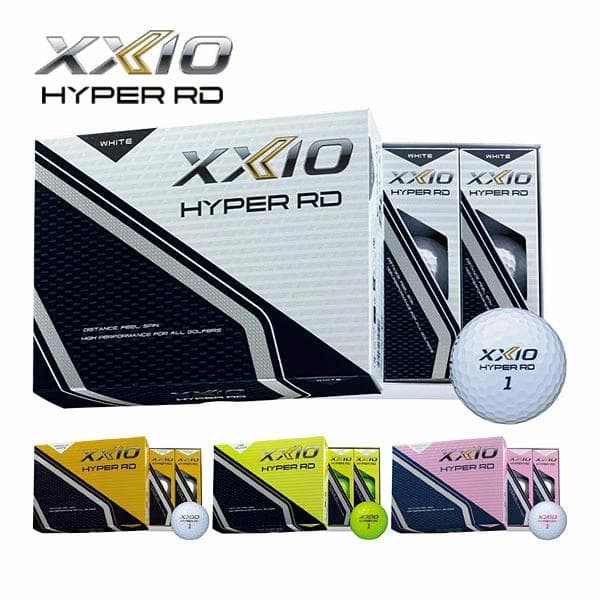 新品 XXIO ゼクシオ HYPER RD ゴルフボール 1ダース ホワイト