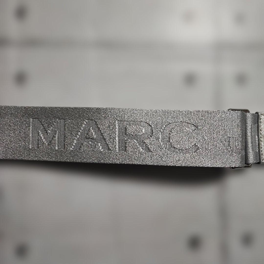 美品　マーク・ジェイコブス　ショルダー　ストラップ　シルバー