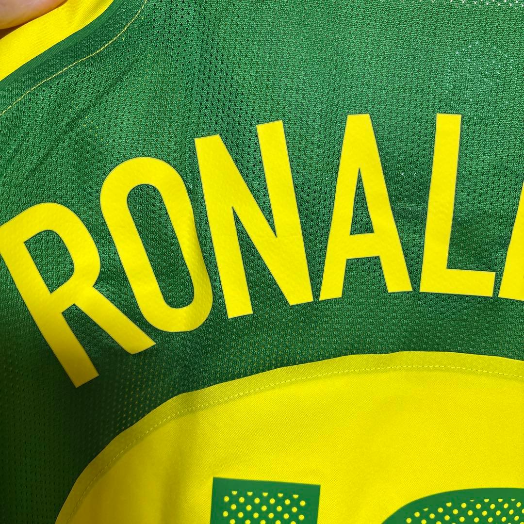サッカー　ユニフォーム　ブラジル代表2004　復刻モデル　ロナウジーニョ