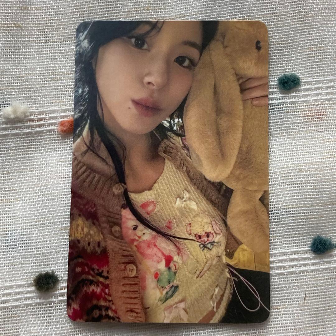 TWICE チェヨン With YOU-th 事前収録 サノク トレカ